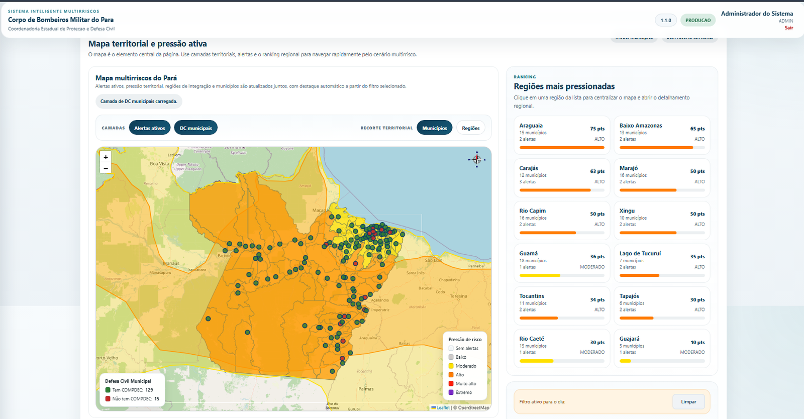 Sistema Inteligente Multirriscos